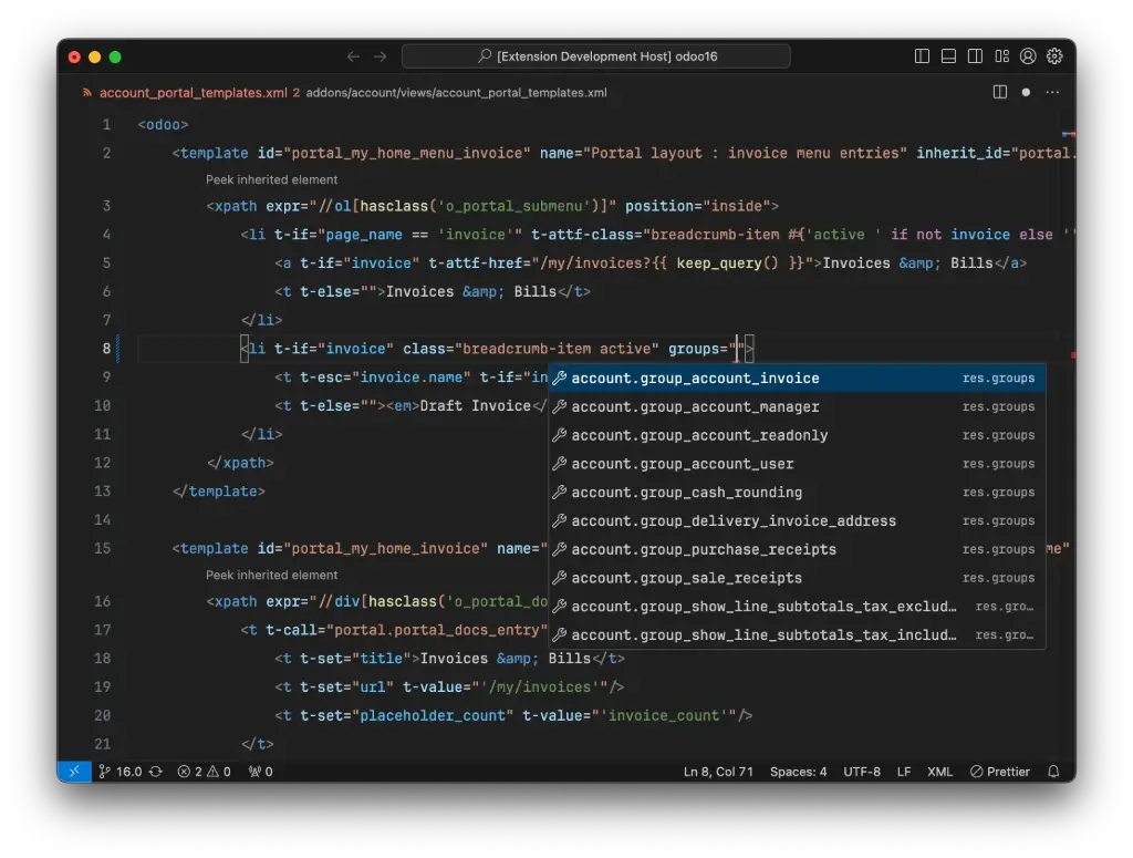 🛠 Deweloper Odoo — 5 godzin